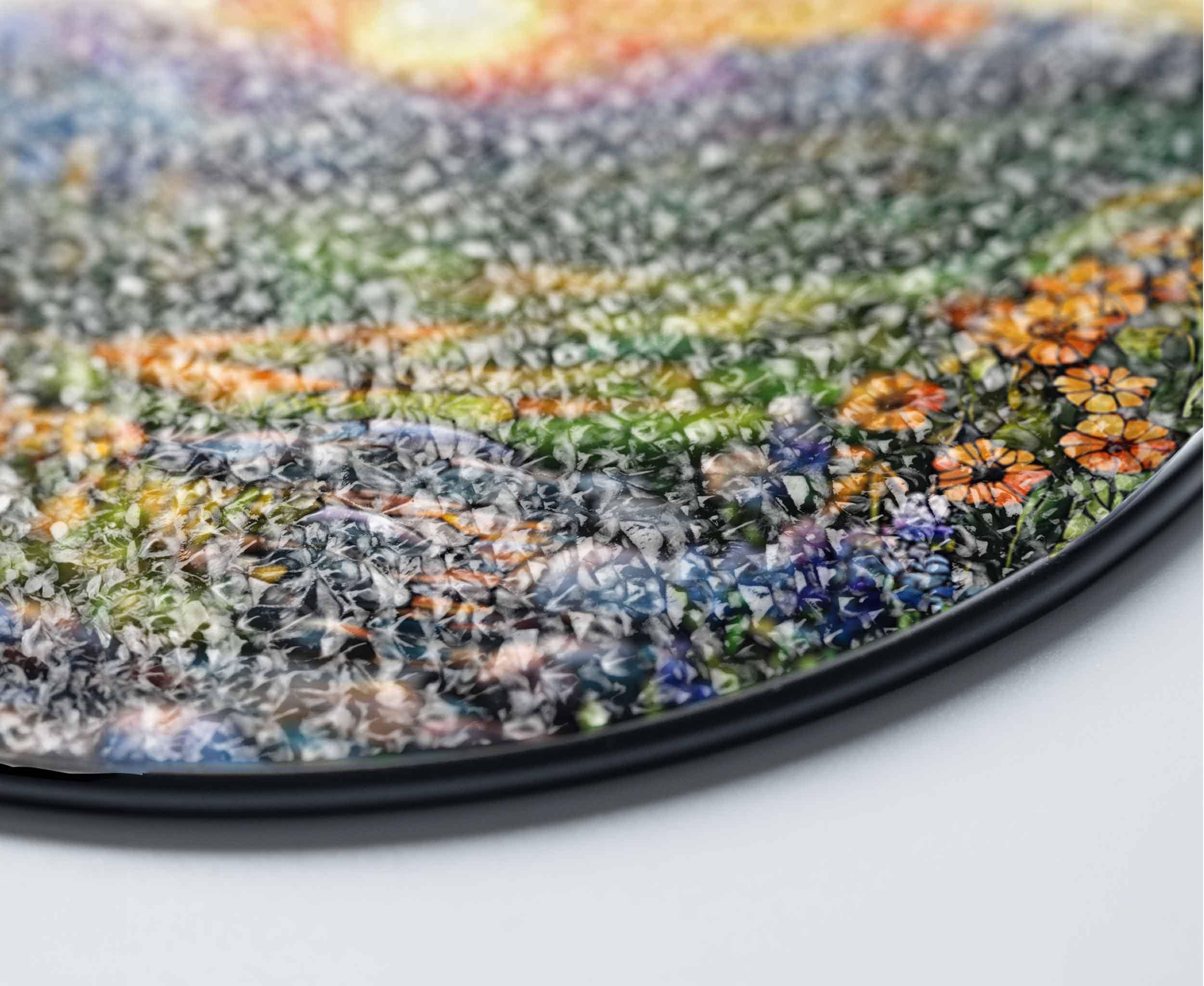 Mountain Art Glass Suncatcher, Mountain Range Acrylic Window Hangings, Mountain Lover Gift, Natural Suncatcher Decor, Wall Hanging Decor